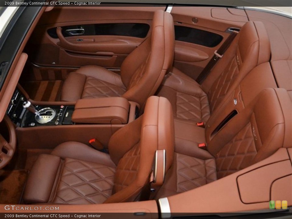 Cognac Interior Photo for the 2009 Bentley Continental GTC Speed #49470084