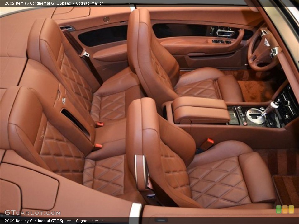 Cognac Interior Photo for the 2009 Bentley Continental GTC Speed #49470096