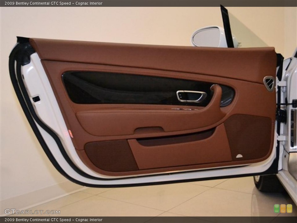 Cognac Interior Door Panel for the 2009 Bentley Continental GTC Speed #49470123