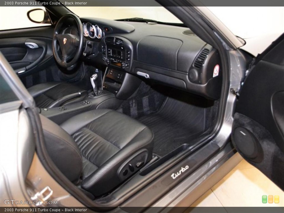 Black Interior Photo for the 2003 Porsche 911 Turbo Coupe #49470441