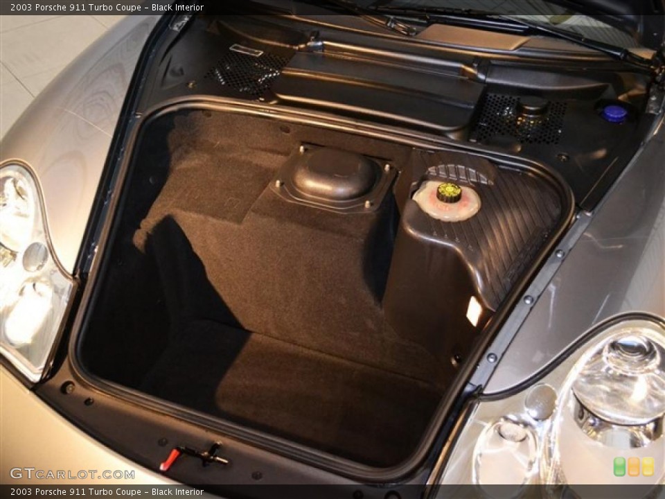 Black Interior Trunk for the 2003 Porsche 911 Turbo Coupe #49470540