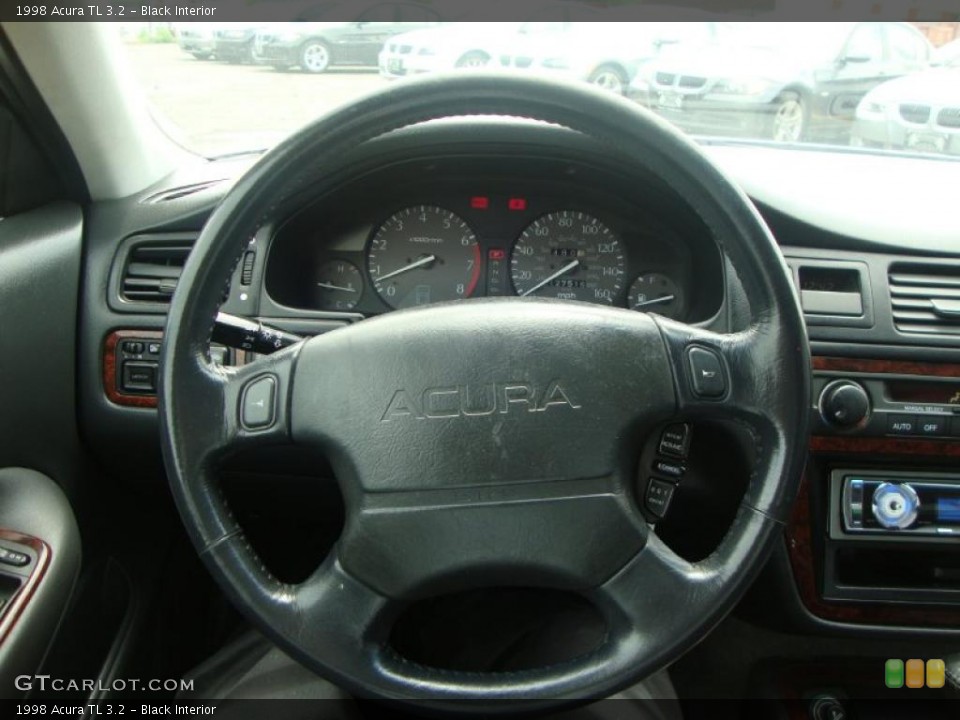Black Interior Steering Wheel for the 1998 Acura TL 3.2 #49471680