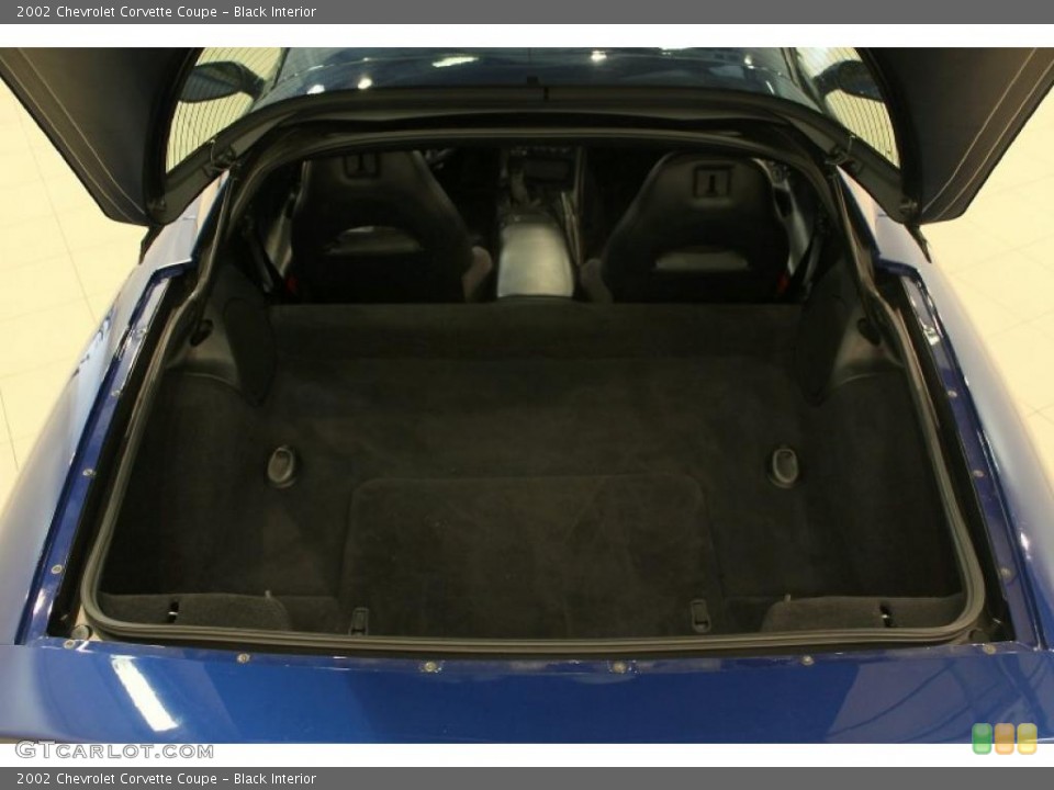 Black Interior Trunk for the 2002 Chevrolet Corvette Coupe #49471830