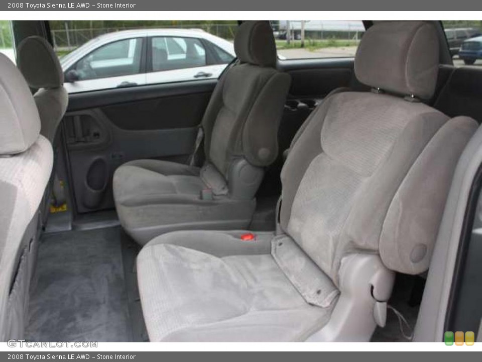 Stone Interior Photo for the 2008 Toyota Sienna LE AWD #49472640