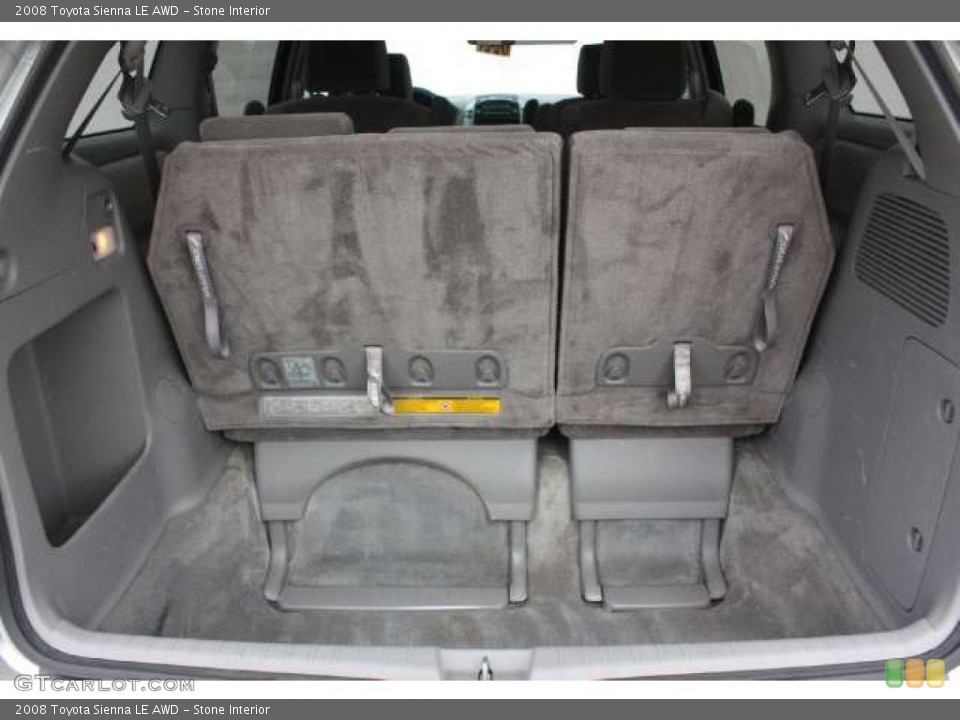 Stone Interior Trunk for the 2008 Toyota Sienna LE AWD #49472670