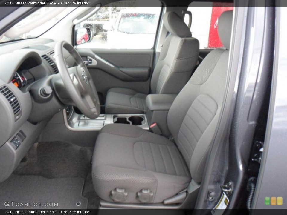 Graphite Interior Photo for the 2011 Nissan Pathfinder S 4x4 #49474053