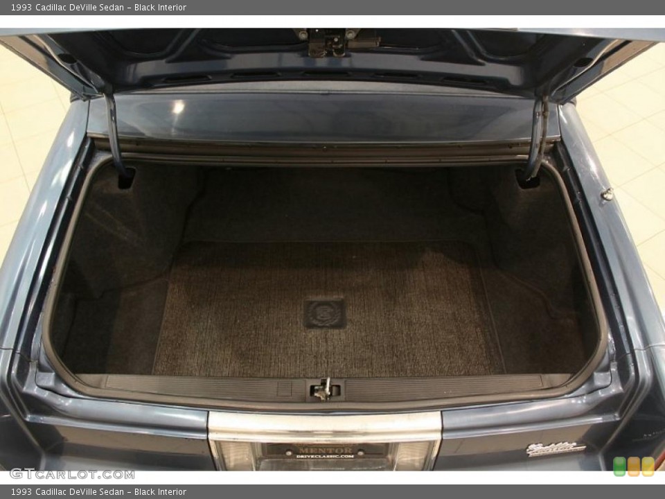 Black Interior Trunk for the 1993 Cadillac DeVille Sedan #49476783