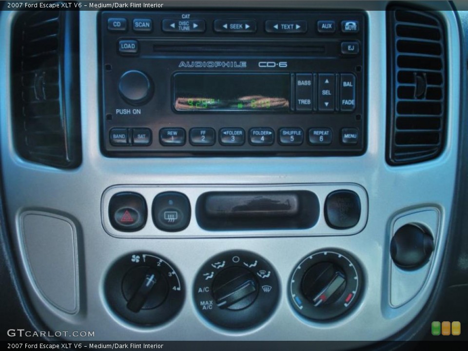 Medium/Dark Flint Interior Controls for the 2007 Ford Escape XLT V6 #49478271