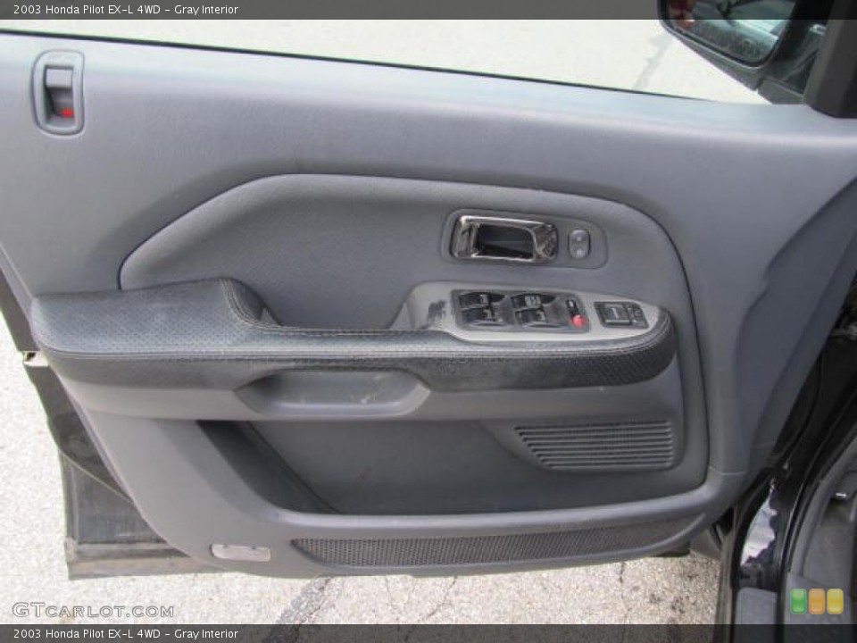 Gray Interior Door Panel for the 2003 Honda Pilot EX-L 4WD #49480749