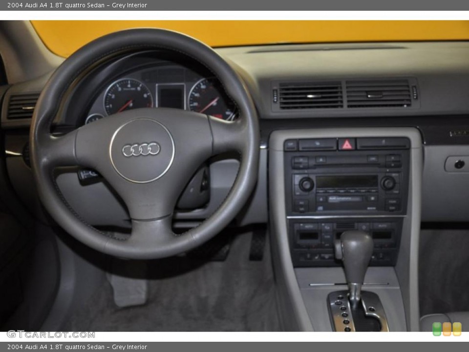Grey Interior Dashboard for the 2004 Audi A4 1.8T quattro Sedan #49480944