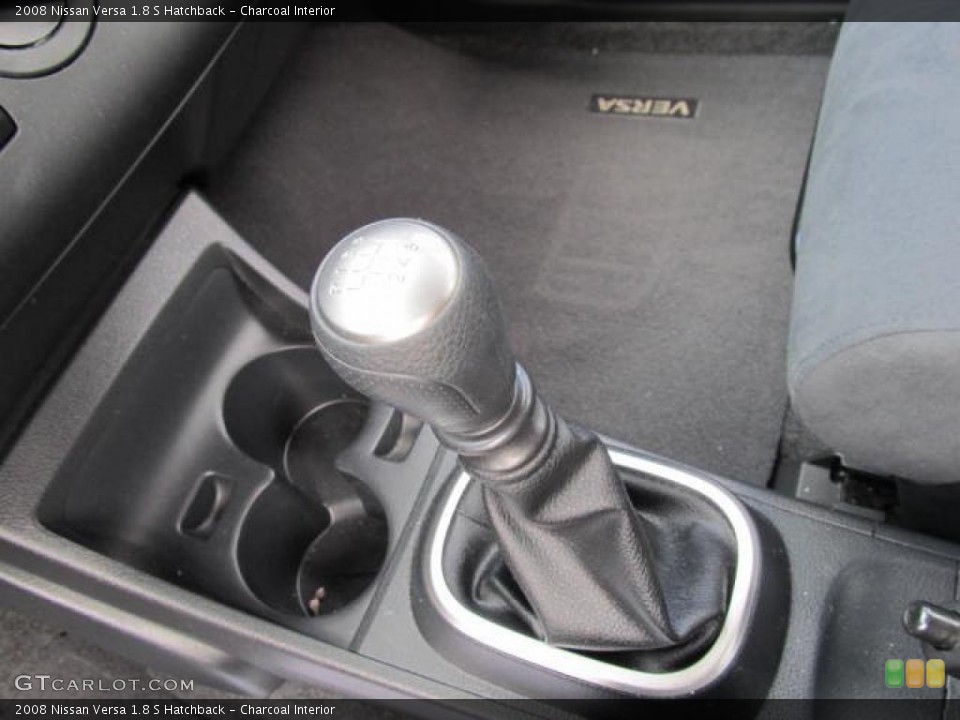 Charcoal Interior Transmission for the 2008 Nissan Versa 1.8 S Hatchback #49482498