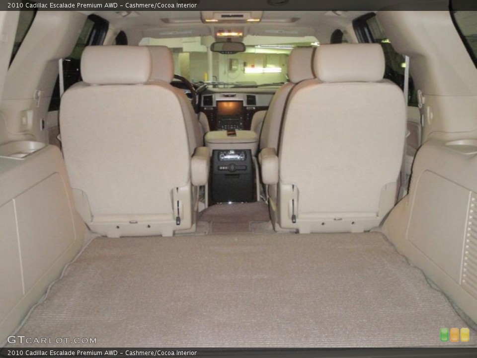 Cashmere/Cocoa Interior Photo for the 2010 Cadillac Escalade Premium AWD #49483404