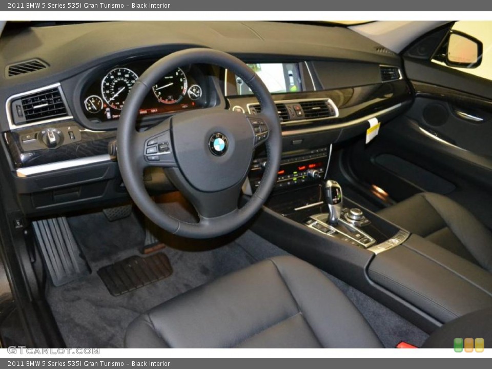 Black Interior Photo for the 2011 BMW 5 Series 535i Gran Turismo #49483902