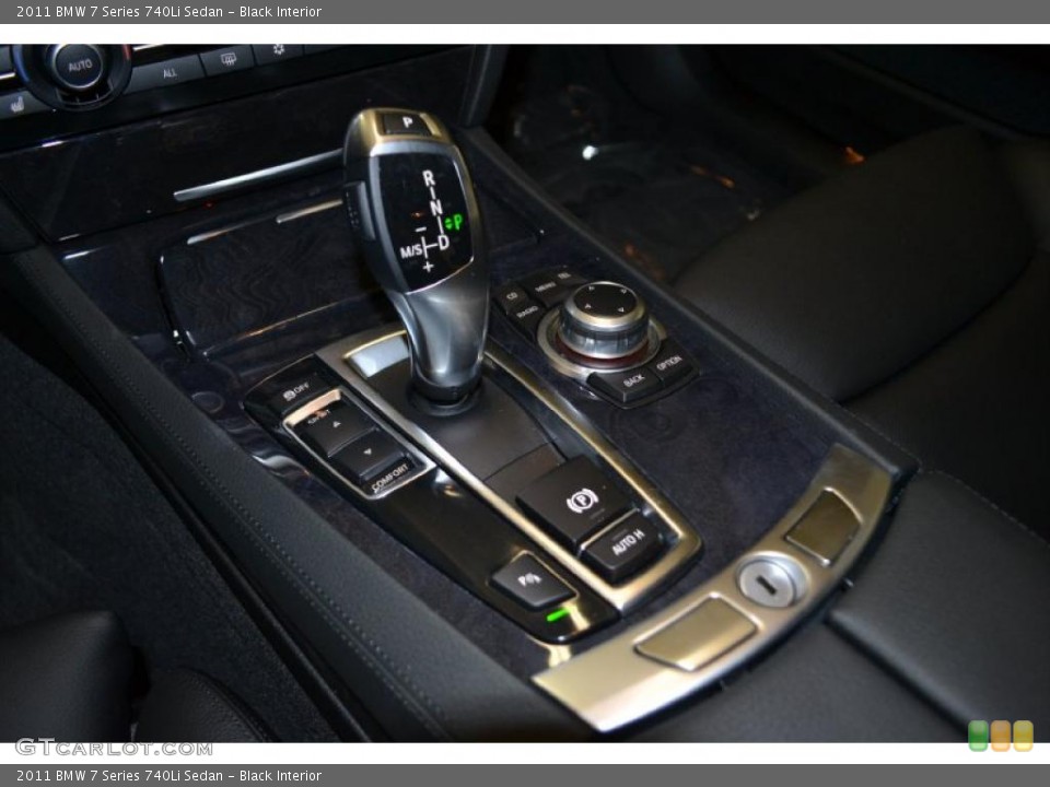 Black Interior Transmission for the 2011 BMW 7 Series 740Li Sedan #49484523