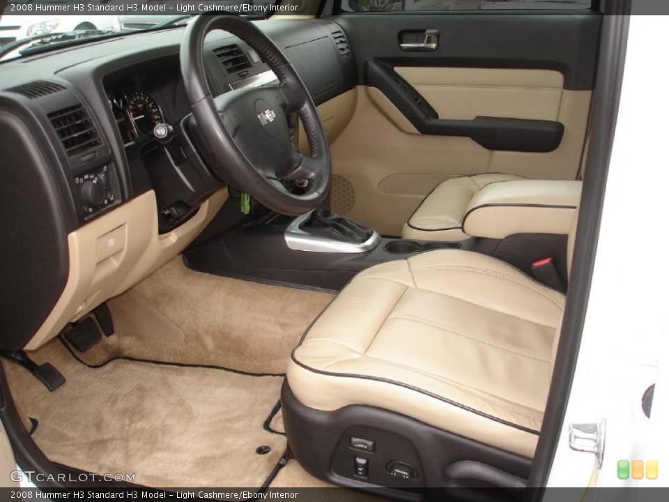 Light Cashmere/Ebony Interior Photo for the 2008 Hummer H3  #49484913