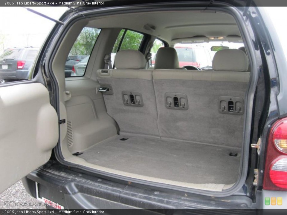 Medium Slate Gray Interior Trunk for the 2006 Jeep Liberty Sport 4x4 #49486977
