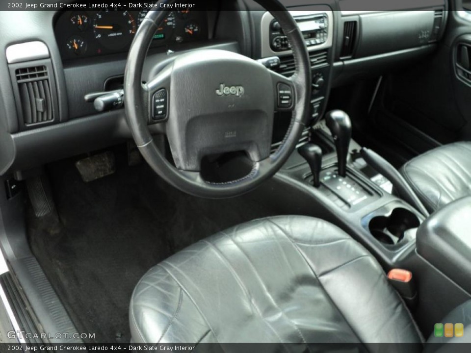 Dark Slate Gray Interior Photo for the 2002 Jeep Grand Cherokee Laredo 4x4 #49488135