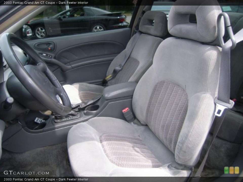 Dark Pewter Interior Photo for the 2003 Pontiac Grand Am GT Coupe #49488174