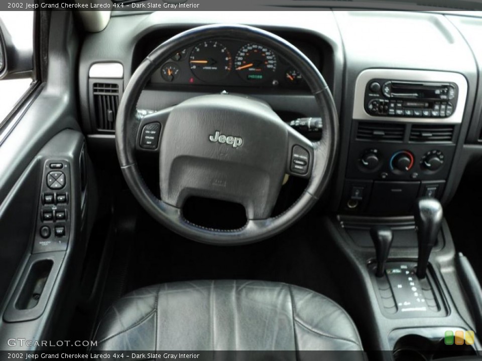 Dark Slate Gray Interior Dashboard for the 2002 Jeep Grand Cherokee Laredo 4x4 #49488198