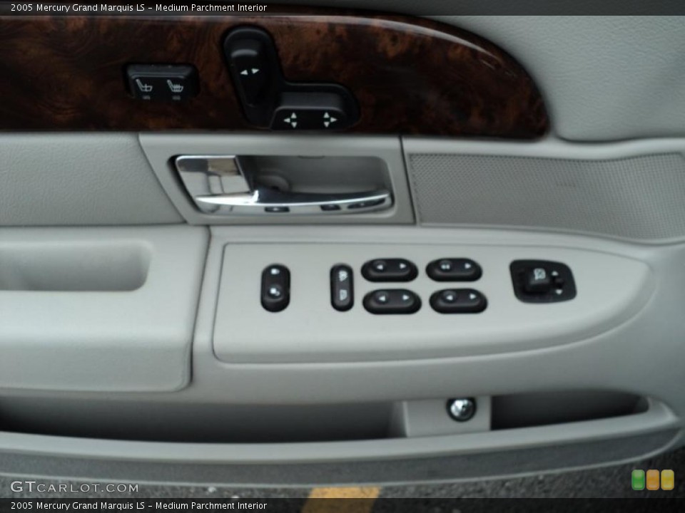 Medium Parchment Interior Controls for the 2005 Mercury Grand Marquis LS #49488903