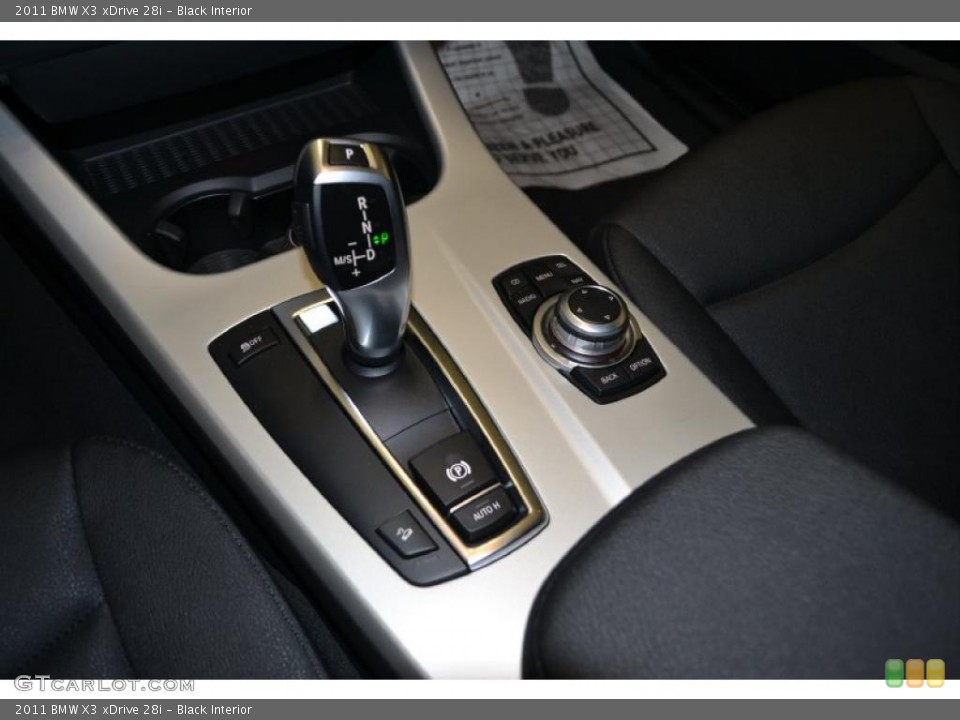 Black Interior Transmission for the 2011 BMW X3 xDrive 28i #49491108