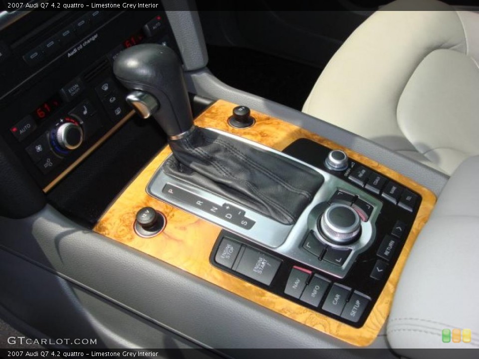 Limestone Grey Interior Transmission for the 2007 Audi Q7 4.2 quattro #49491363