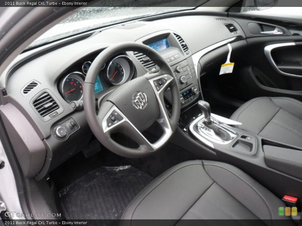 Ebony Interior Photo for the 2011 Buick Regal CXL Turbo #49495434