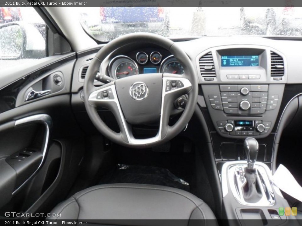 Ebony Interior Dashboard for the 2011 Buick Regal CXL Turbo #49495491