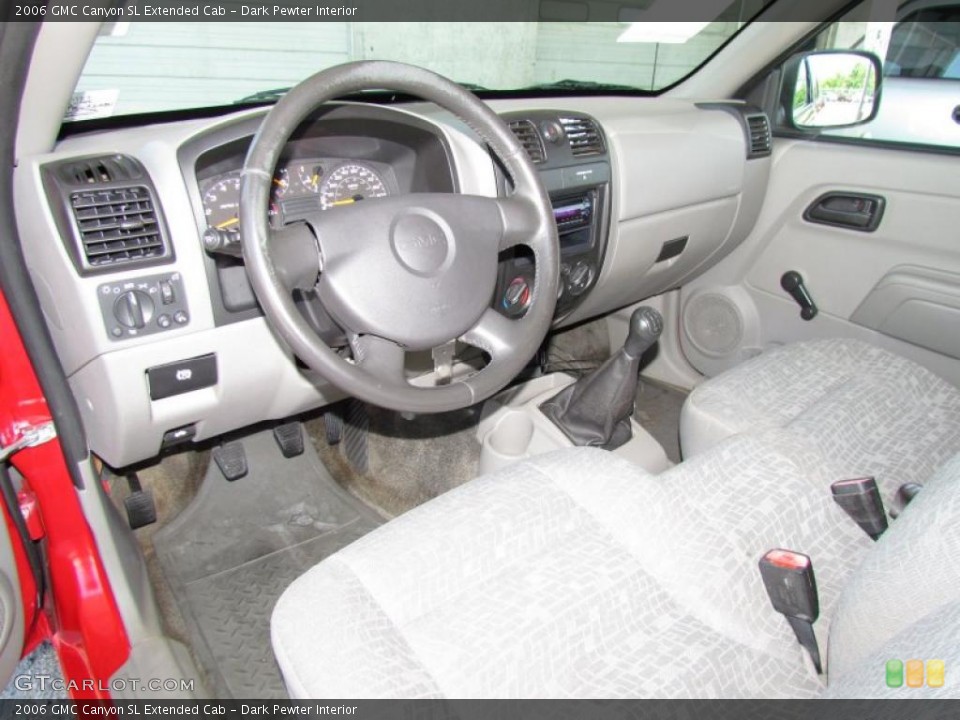 Dark Pewter Interior Photo for the 2006 GMC Canyon SL Extended Cab #49495611