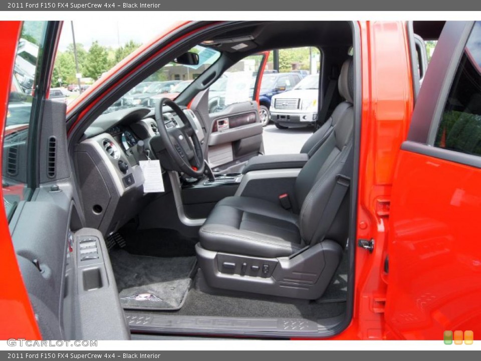 Black Interior Photo for the 2011 Ford F150 FX4 SuperCrew 4x4 #49495761