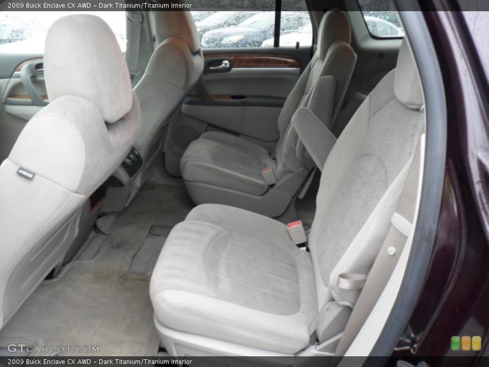 Dark Titanium/Titanium Interior Photo for the 2009 Buick Enclave CX AWD #49495764