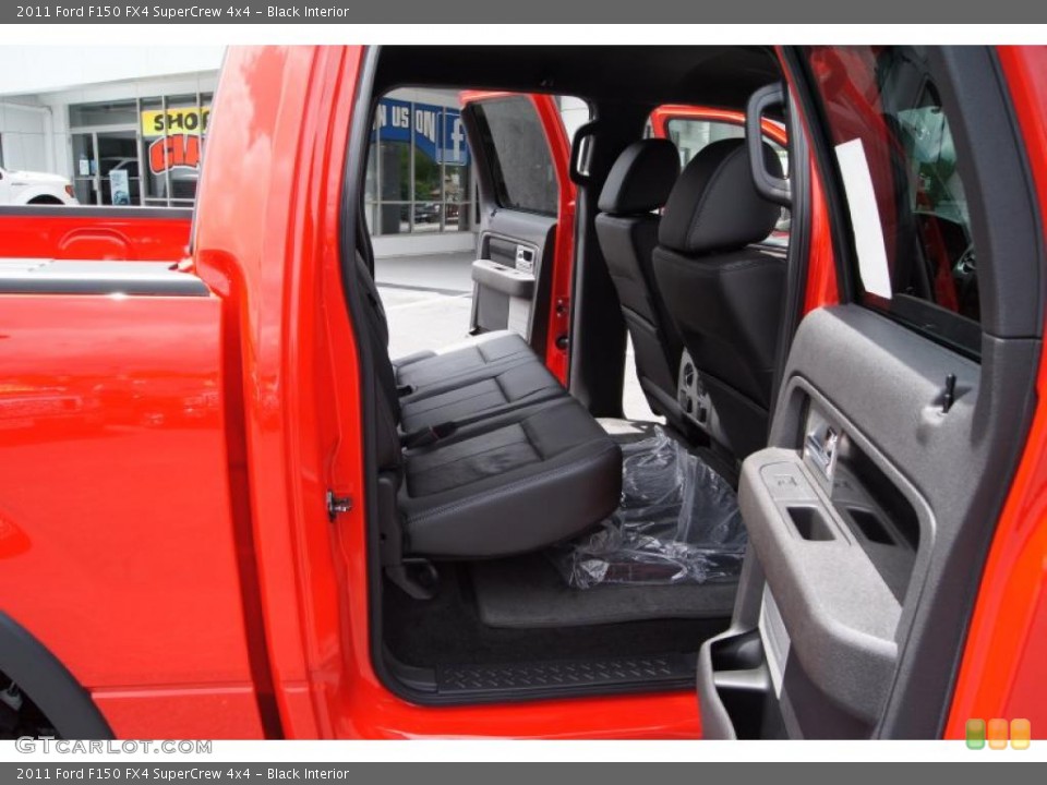 Black Interior Photo for the 2011 Ford F150 FX4 SuperCrew 4x4 #49495791