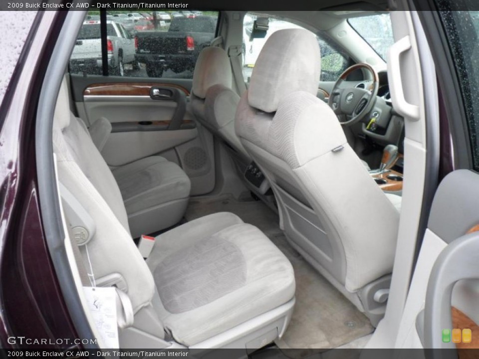 Dark Titanium/Titanium Interior Photo for the 2009 Buick Enclave CX AWD #49495809