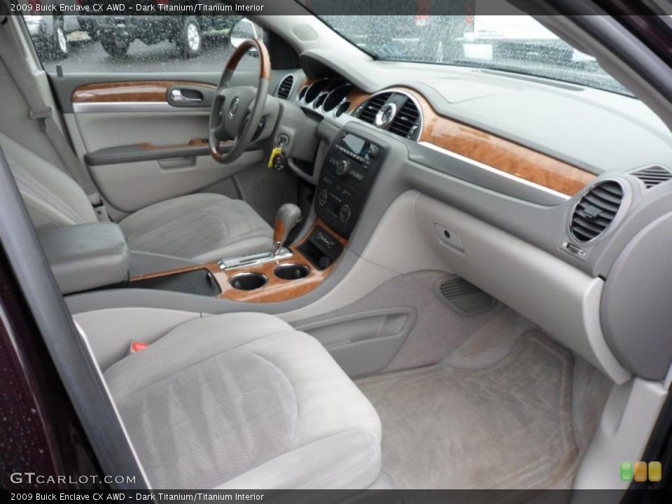 Dark Titanium/Titanium Interior Photo for the 2009 Buick Enclave CX AWD #49495827