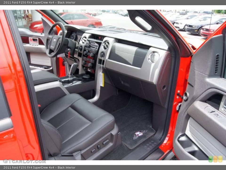 Black Interior Photo for the 2011 Ford F150 FX4 SuperCrew 4x4 #49495836