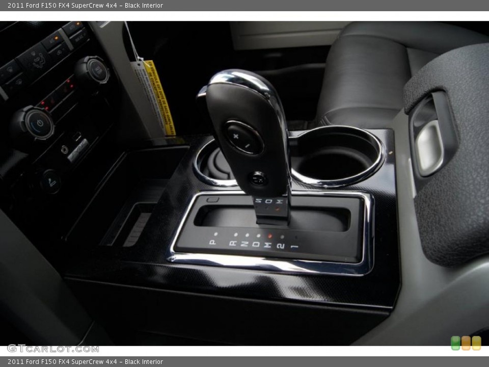 Black Interior Transmission for the 2011 Ford F150 FX4 SuperCrew 4x4 #49496271