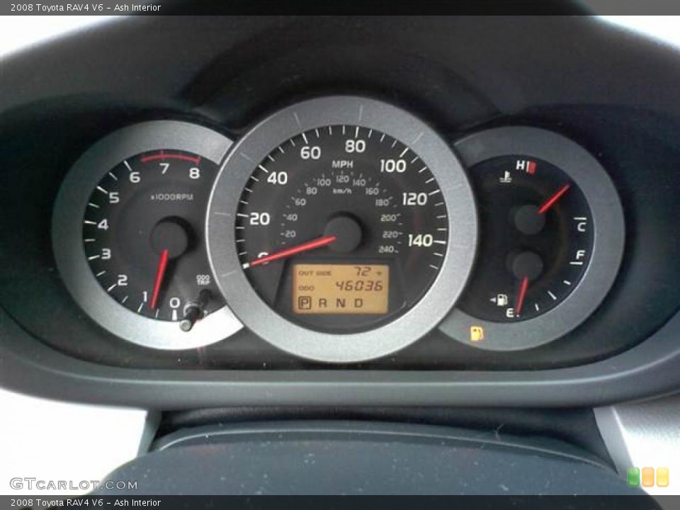 Ash Interior Gauges for the 2008 Toyota RAV4 V6 #49498491