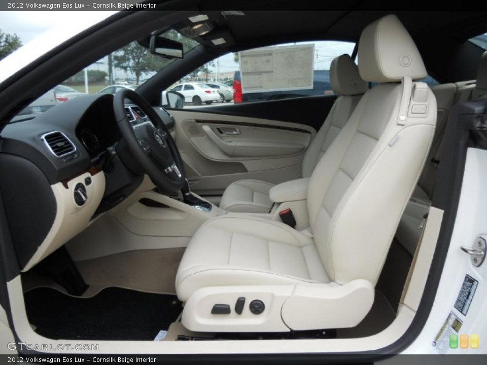 Cornsilk Beige Interior Photo for the 2012 Volkswagen Eos Lux #49498545