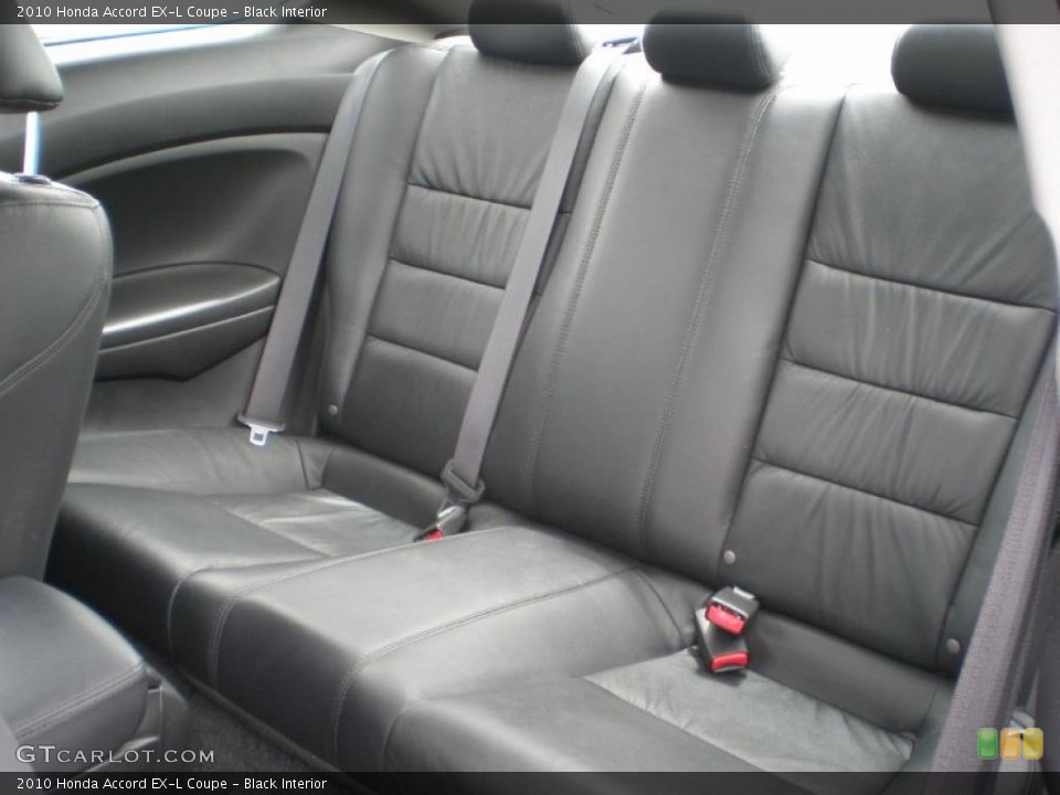 Black Interior Photo for the 2010 Honda Accord EX-L Coupe #49500108