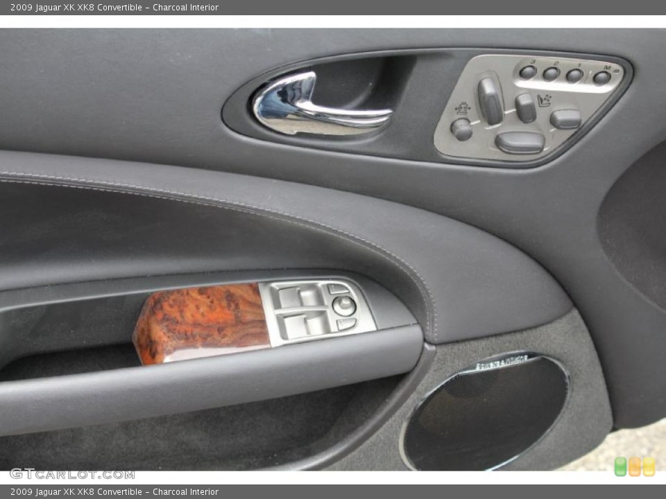 Charcoal Interior Controls for the 2009 Jaguar XK XK8 Convertible #49500645