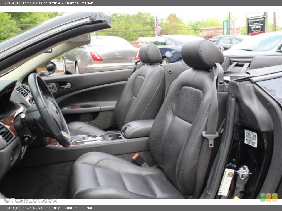 Charcoal Interior Photo for the 2009 Jaguar XK XK8 Convertible #49500657