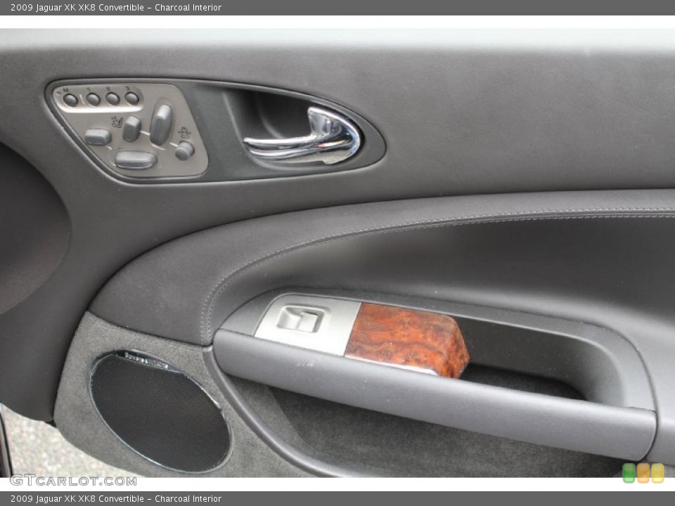 Charcoal Interior Door Panel for the 2009 Jaguar XK XK8 Convertible #49500747