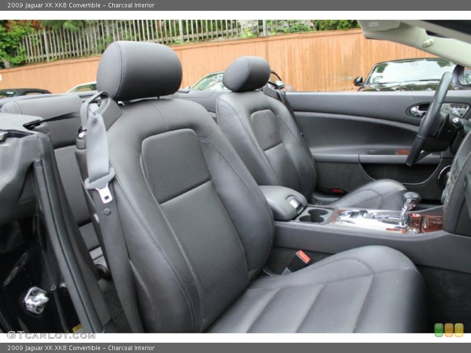 Charcoal Interior Photo for the 2009 Jaguar XK XK8 Convertible #49500762