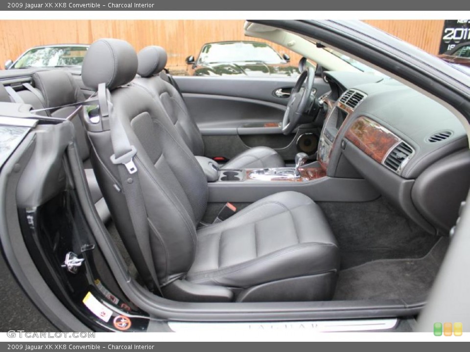 Charcoal Interior Photo for the 2009 Jaguar XK XK8 Convertible #49500774