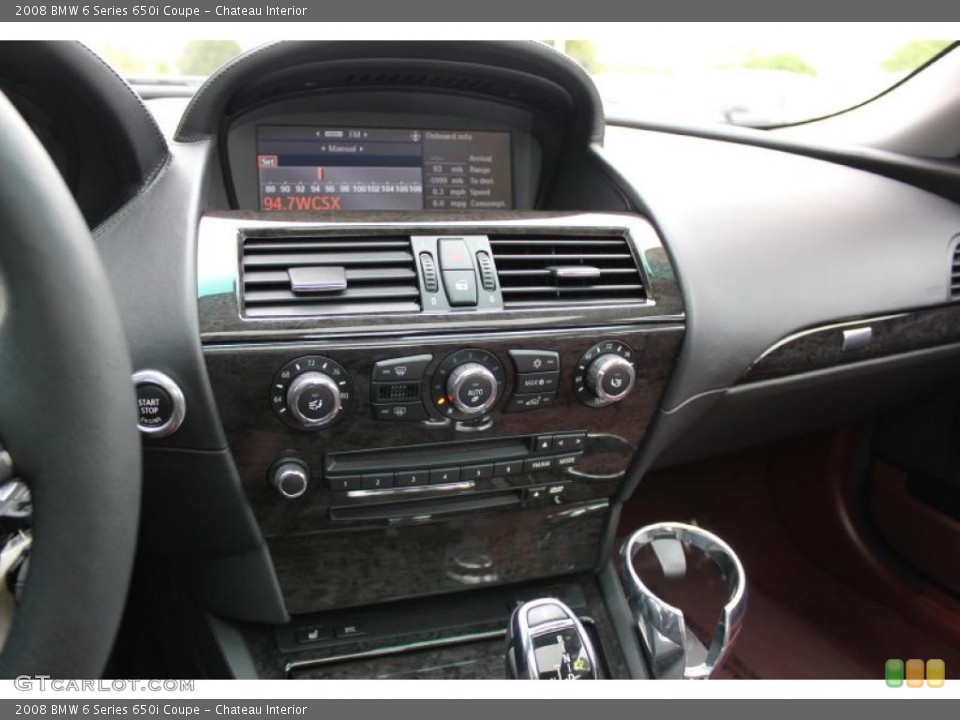 Chateau Interior Controls for the 2008 BMW 6 Series 650i Coupe #49502442