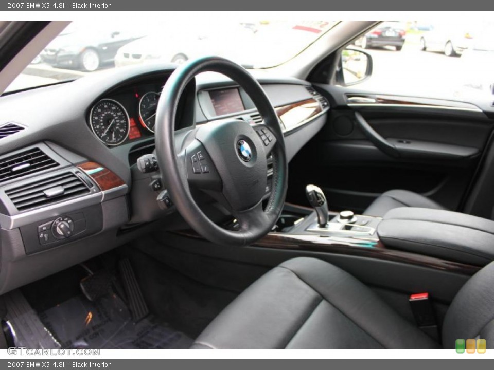Black Interior Photo for the 2007 BMW X5 4.8i #49502730