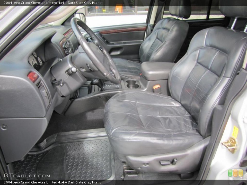 Dark Slate Gray Interior Photo for the 2004 Jeep Grand Cherokee Limited 4x4 #49502796