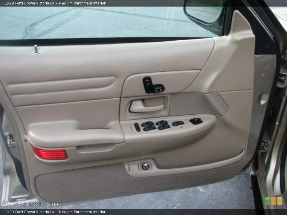 Medium Parchment Interior Door Panel for the 1999 Ford Crown Victoria LX #49503594