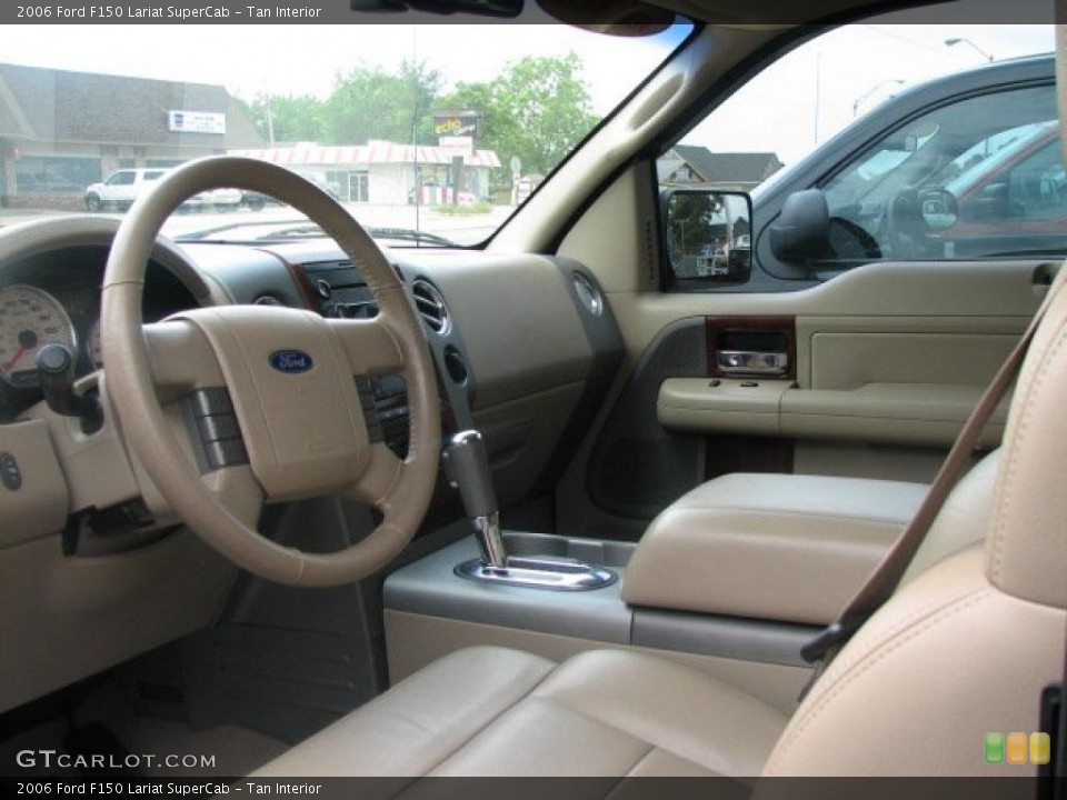 Tan Interior Photo for the 2006 Ford F150 Lariat SuperCab #49504725