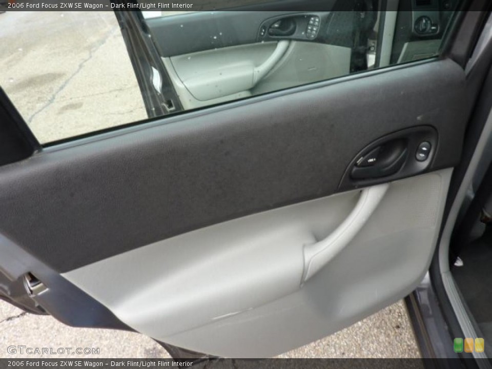 Dark Flint/Light Flint Interior Door Panel for the 2006 Ford Focus ZXW SE Wagon #49505001